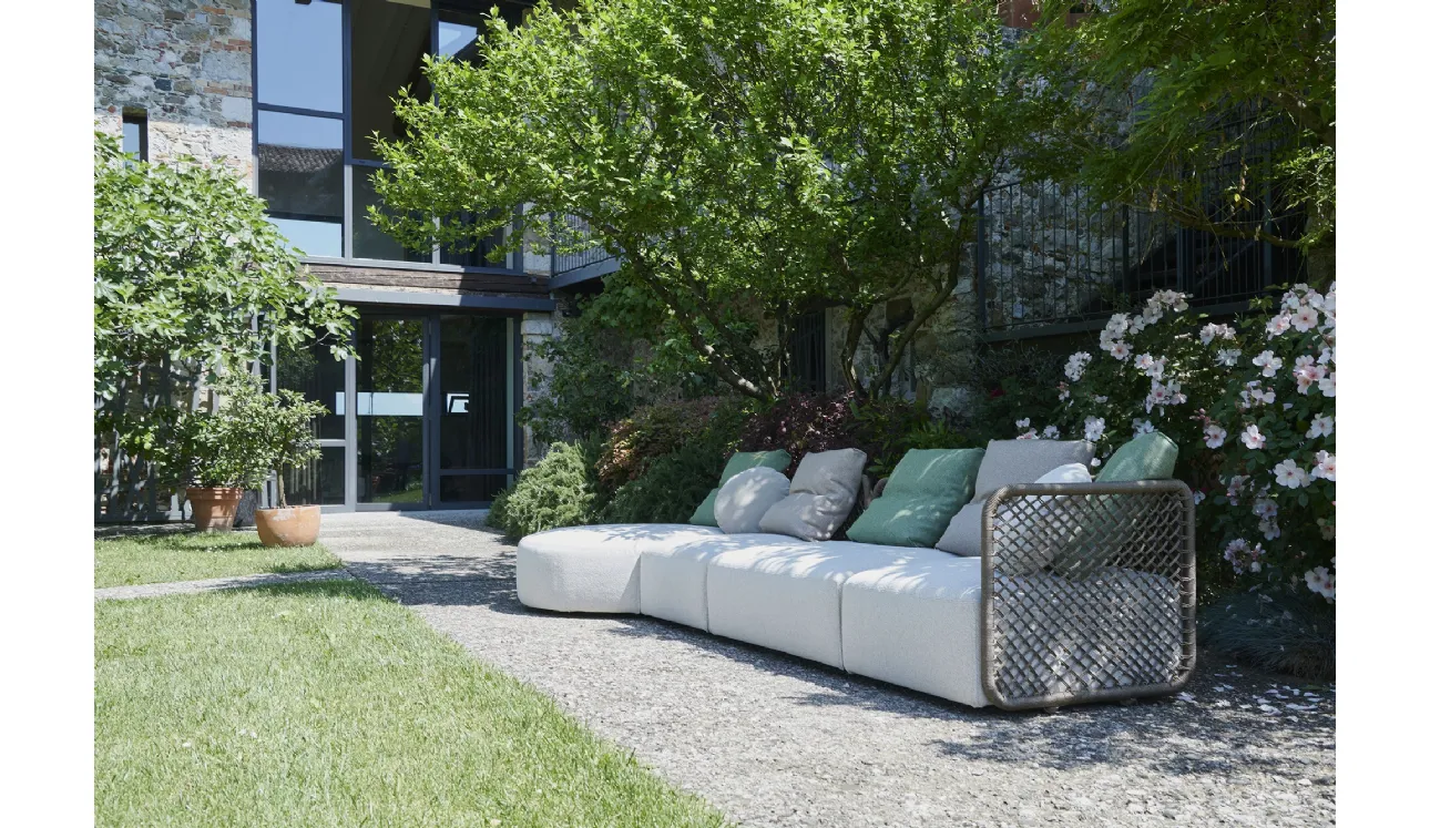 Divano Componibile T-Pad outdoor di Twils Lounge