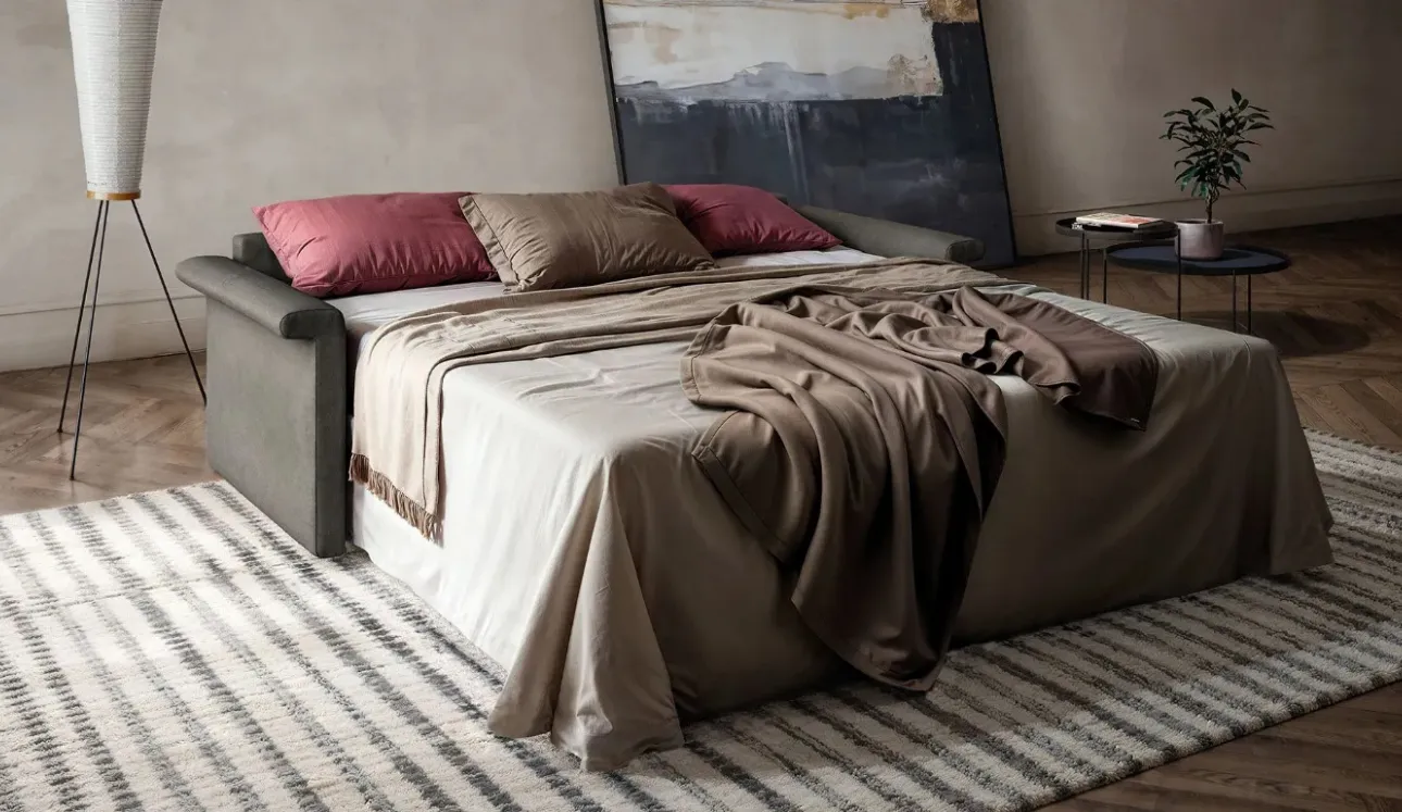 Divano Letto lineare Titus di Doimo Salotti