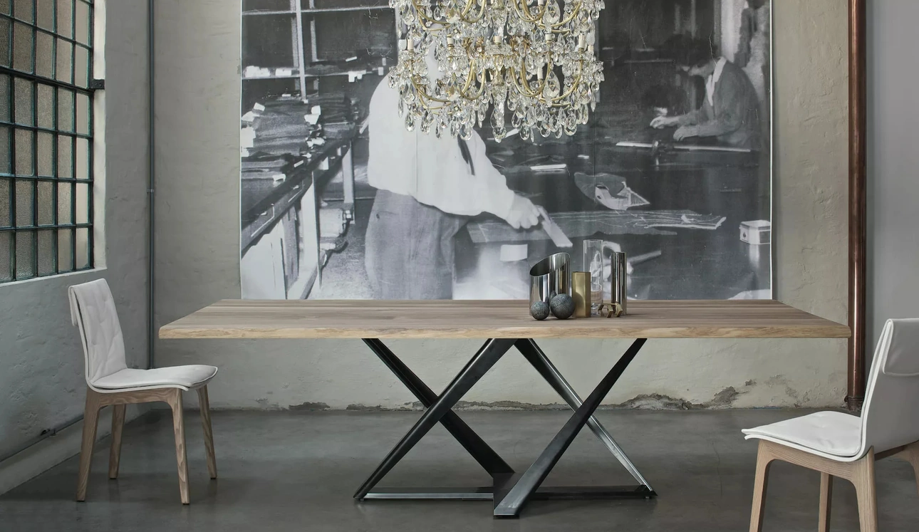 Sedia Alfa in legno massello e laccato di Bontempi