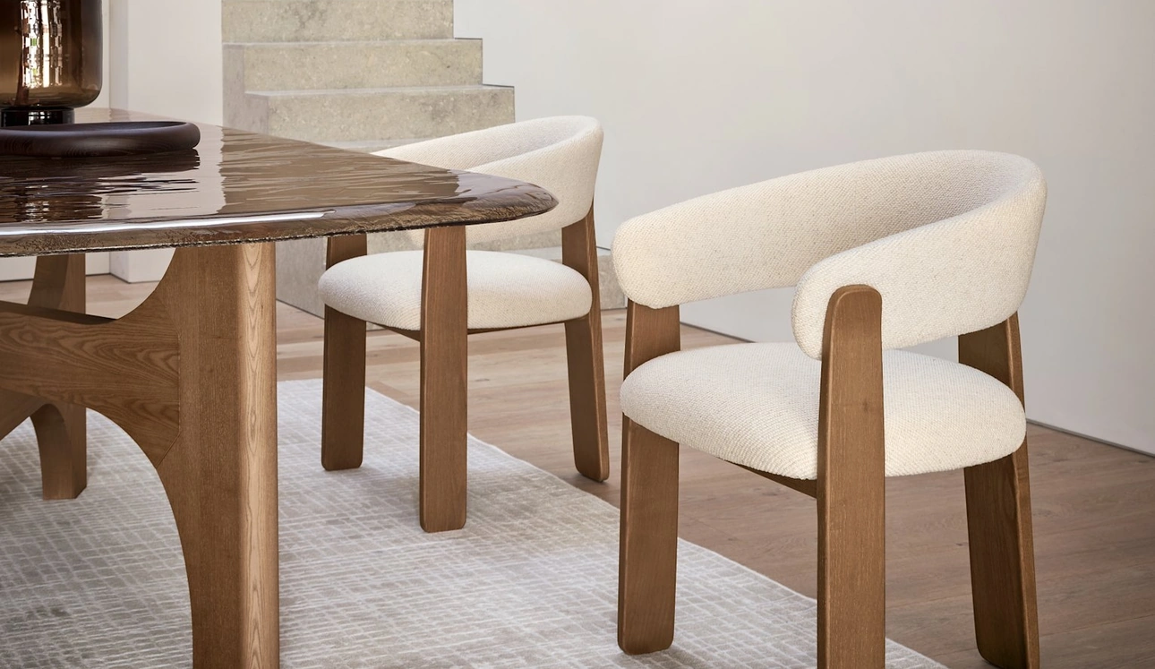 Sedia imbottita Anthea di Calligaris