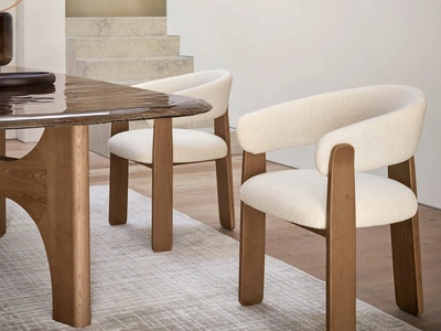 Sedia imbottita Anthea di Calligaris