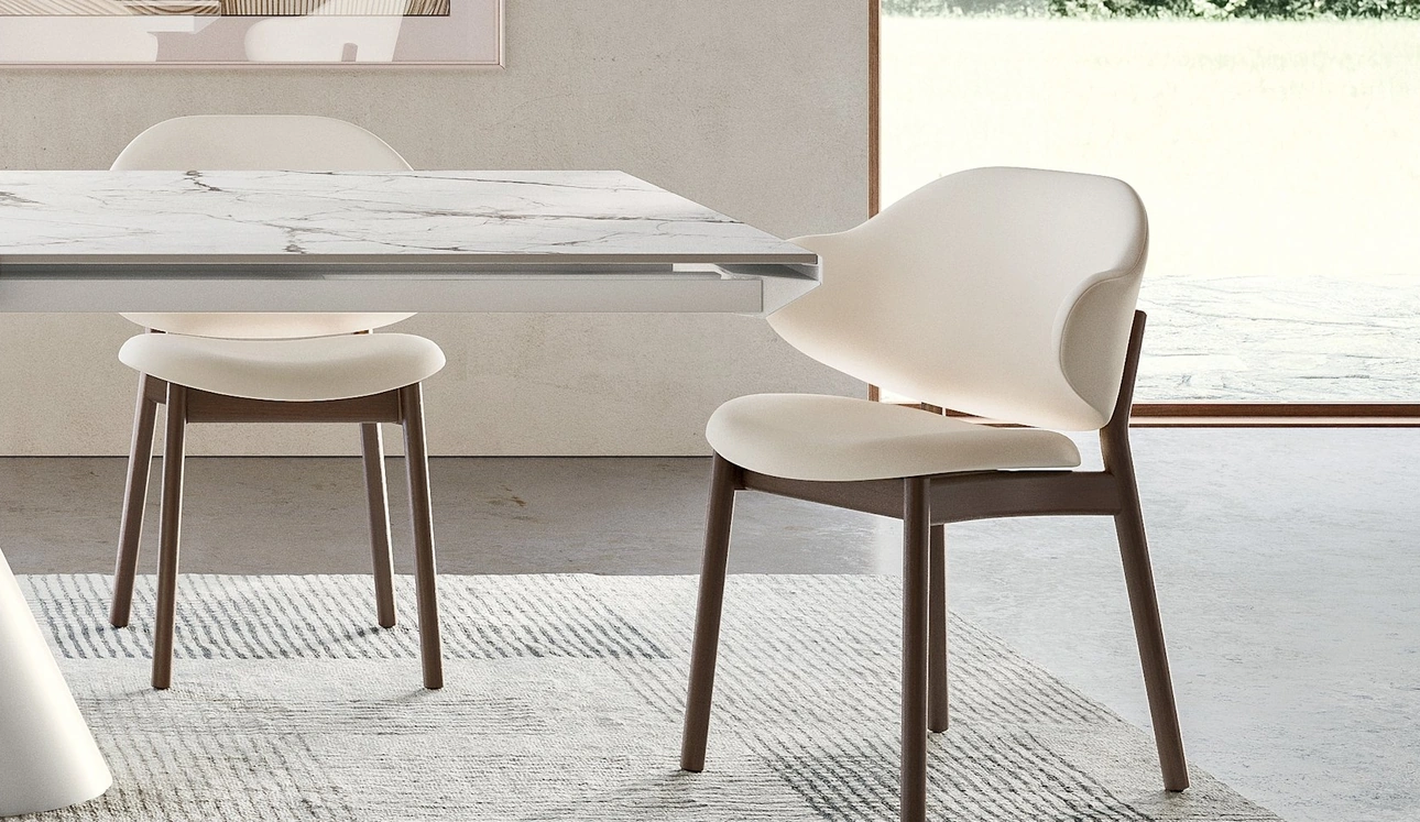 Sedia in tessuto Holly di Calligaris