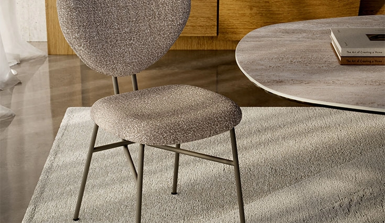 Sedia Chloe in tessuto di Cattelan Italia