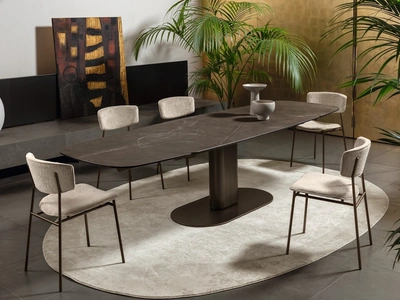 Sedia in tessuto Fifties di Calligaris