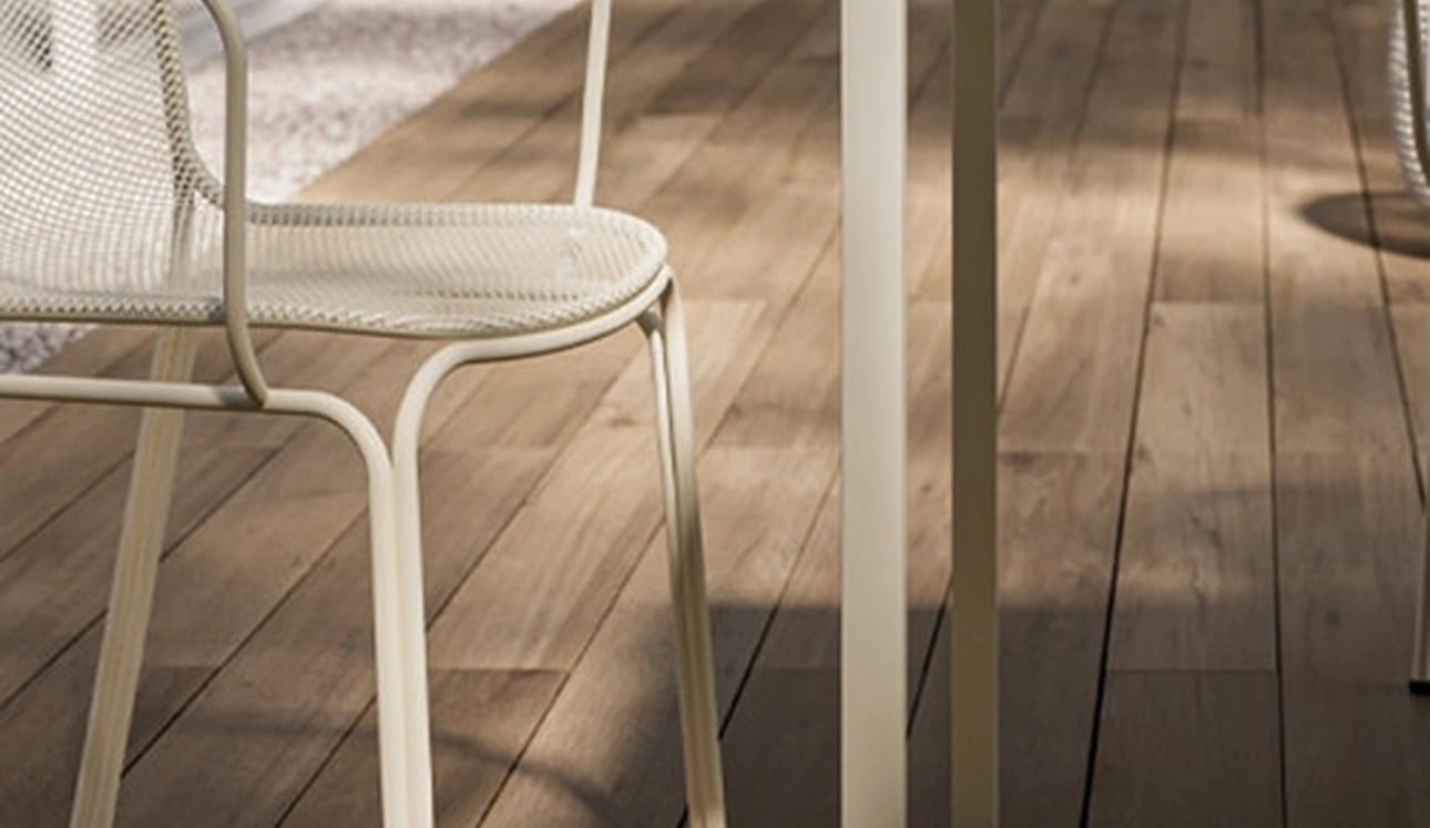 Sedia Filo Plus in metallo verniciato di Arredo3