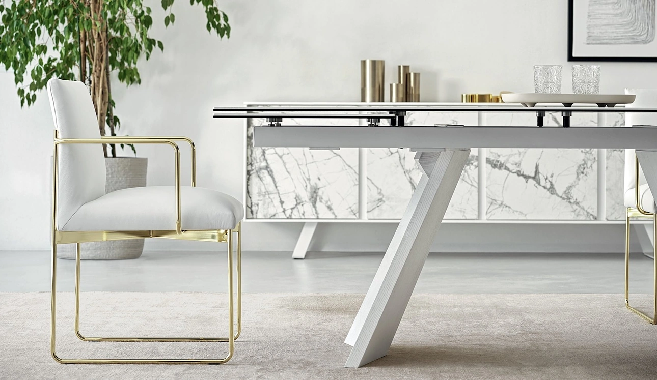 Sedia imbottita Gala di Calligaris