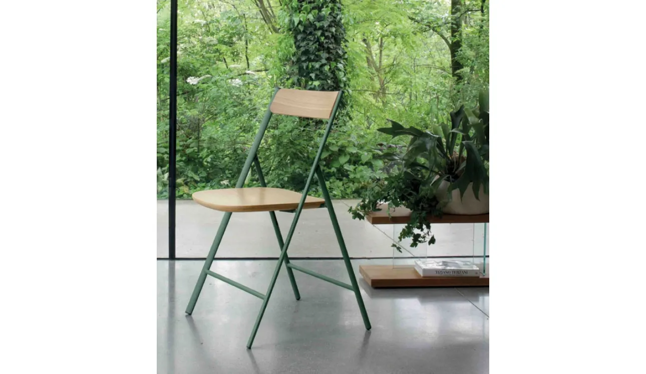 Sedia pieghevole Jolie Wood di Altacom
