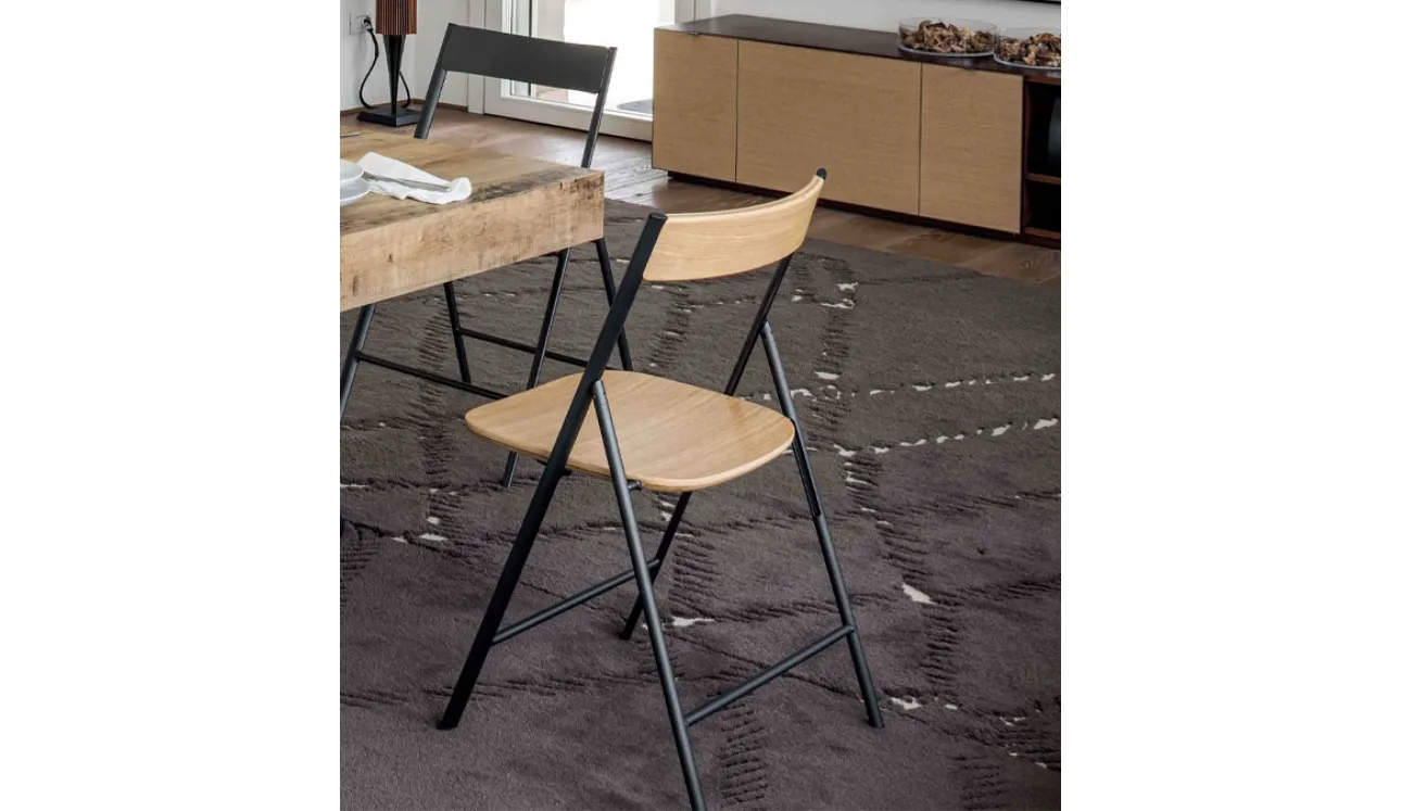 Sedia pieghevole Jolie Wood di Altacom