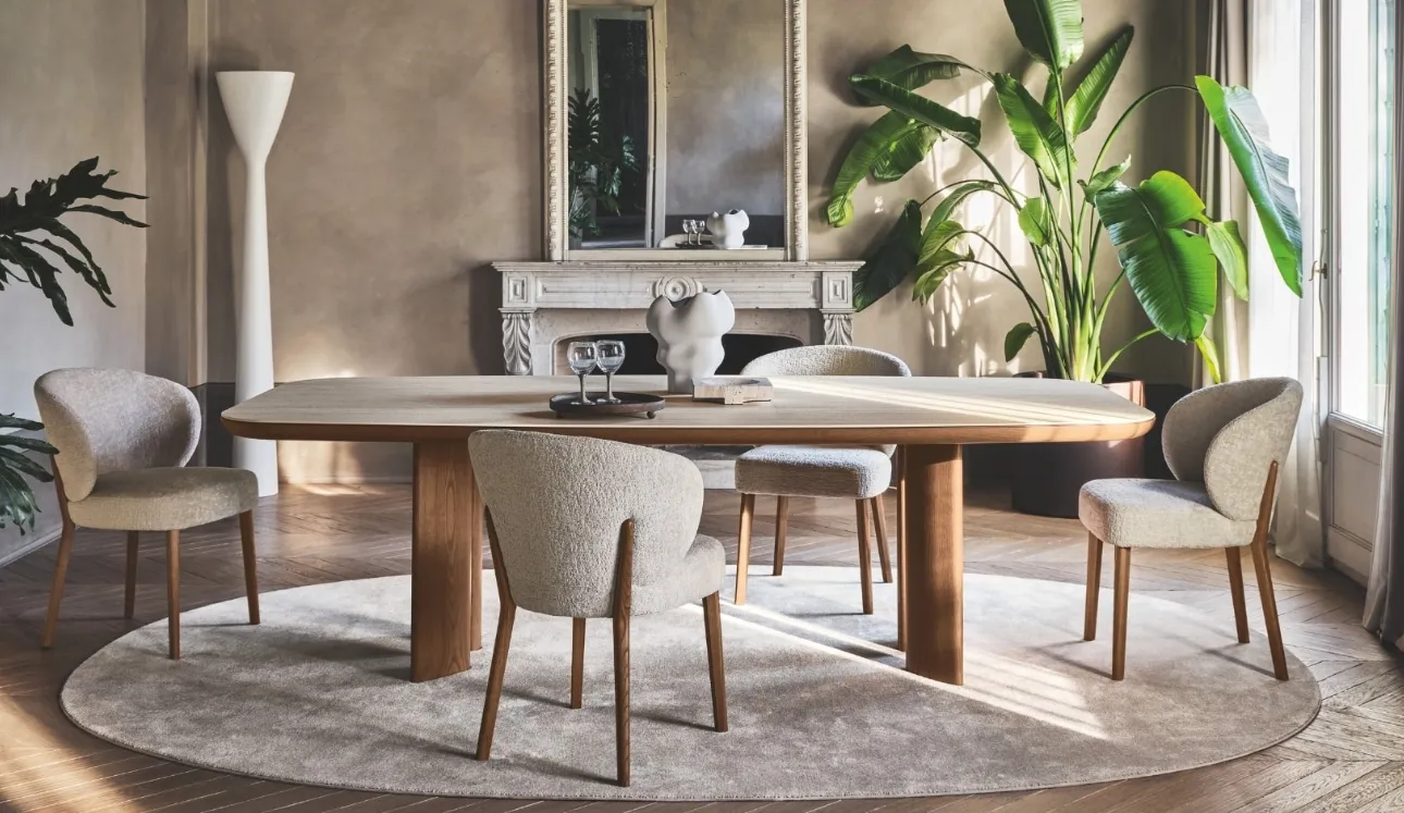 Sedia imbottita Mara di Calligaris