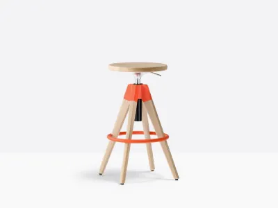 Sgabello Arki-Stool di Pedrali