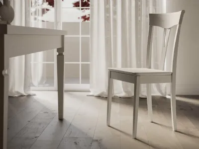 Sedia Rose completamente in legno di Arredo3