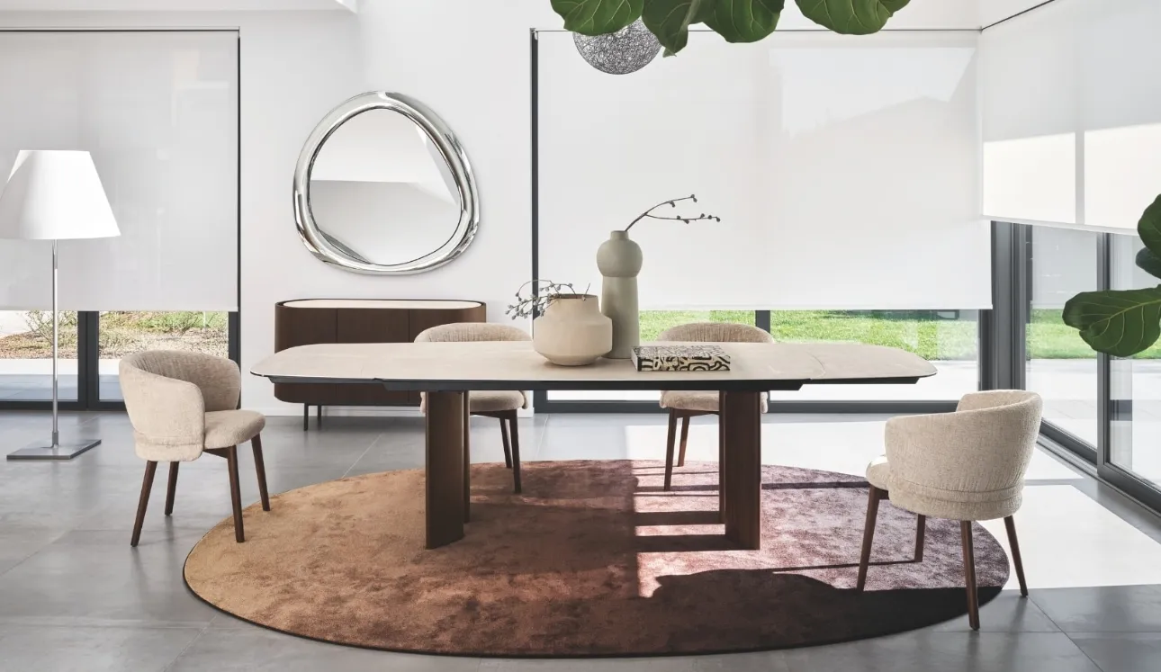 Sedia imbottita Vanilla di Calligaris