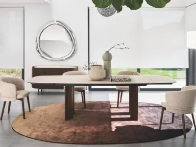 Sedia imbottita Vanilla di Calligaris