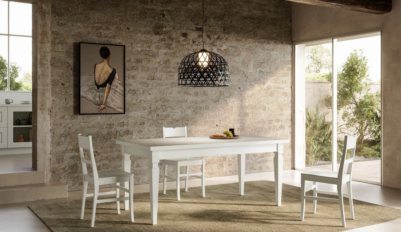 Tavolo allungabile Asolo in massello di frassino di Arredo3