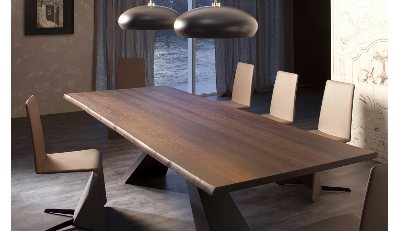 Tavolo Eliot Wood di Cattelan Italia