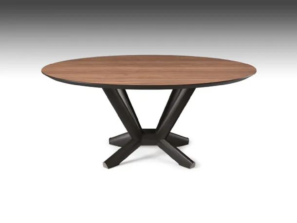Tavolo rotondo in legno Planer Wood Round di Cattelan Italia