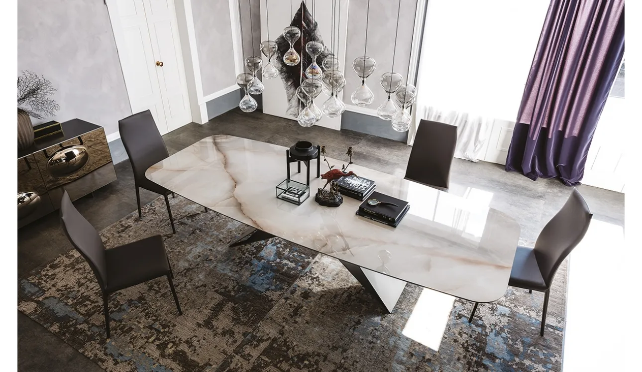 Tavolo Premier Keramik di Cattelan Italia