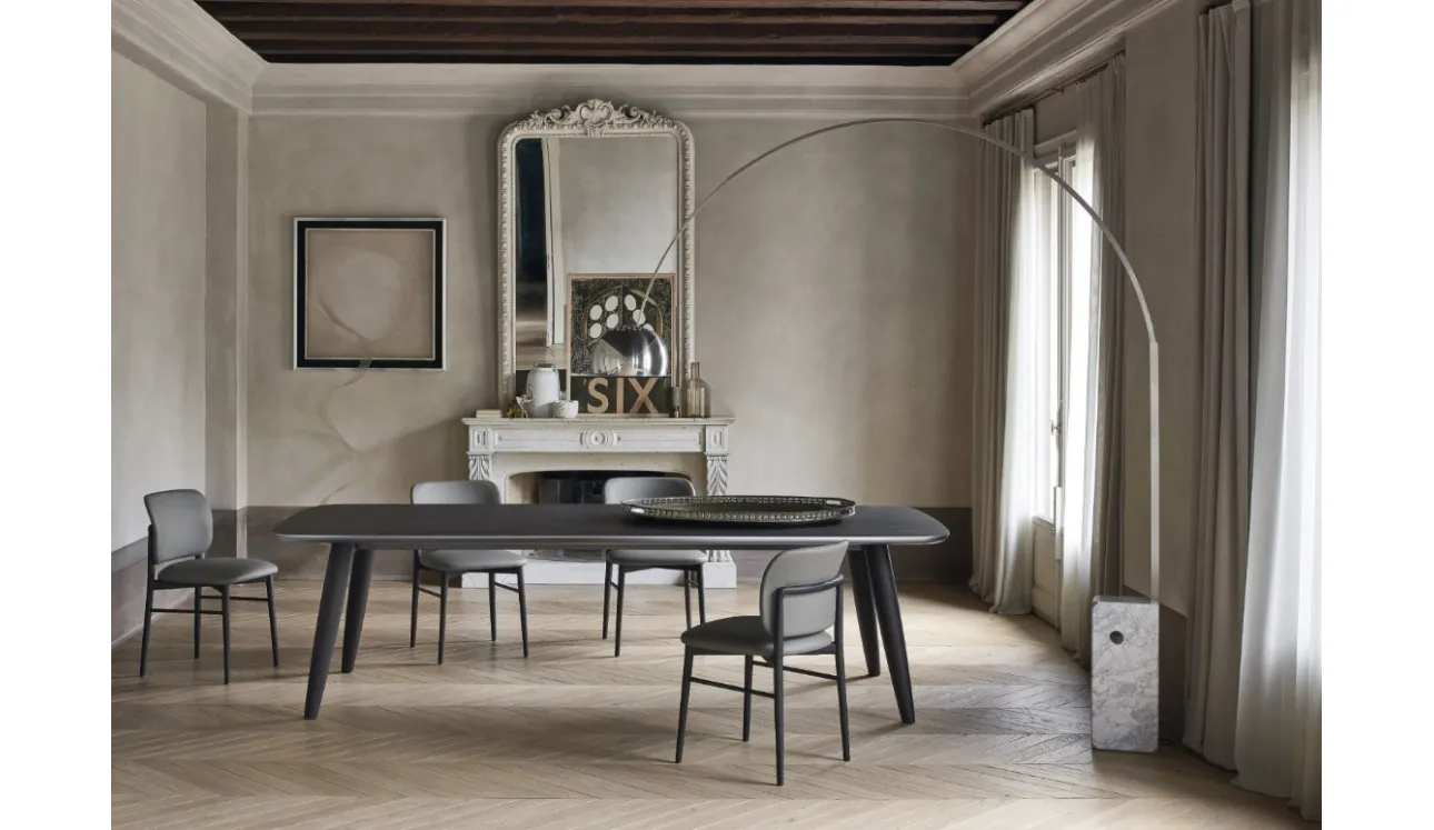 Tavolo Convivio in Rovere Carbone di Sangiacomo