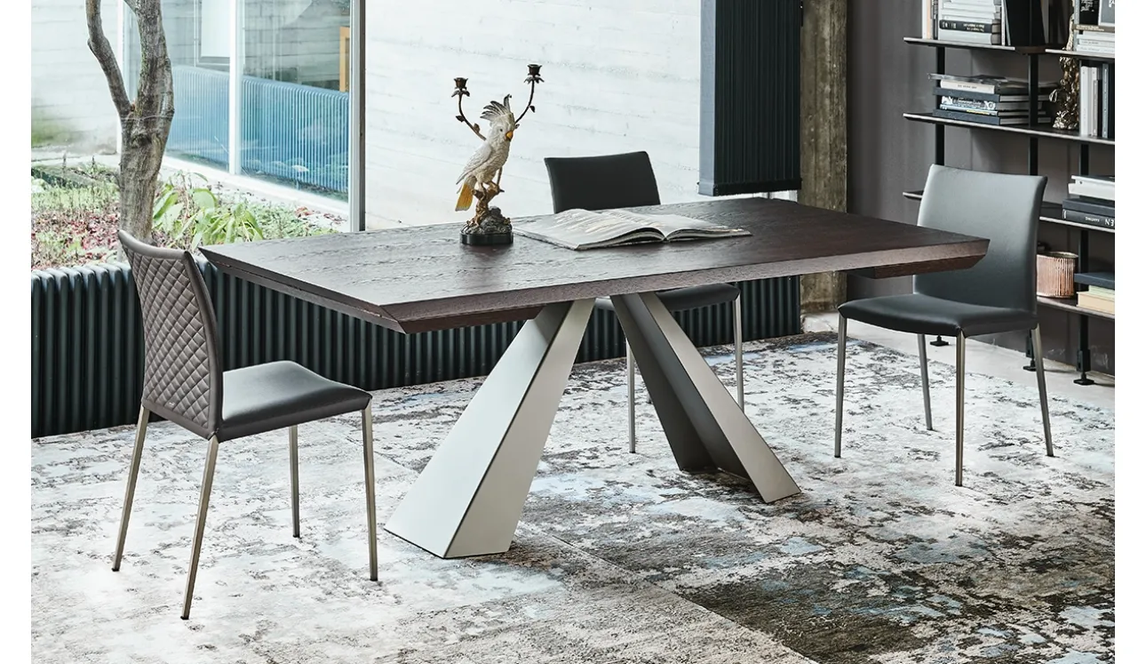 Tavolo allungabile Eliot Wood Drive di Cattelan Italia