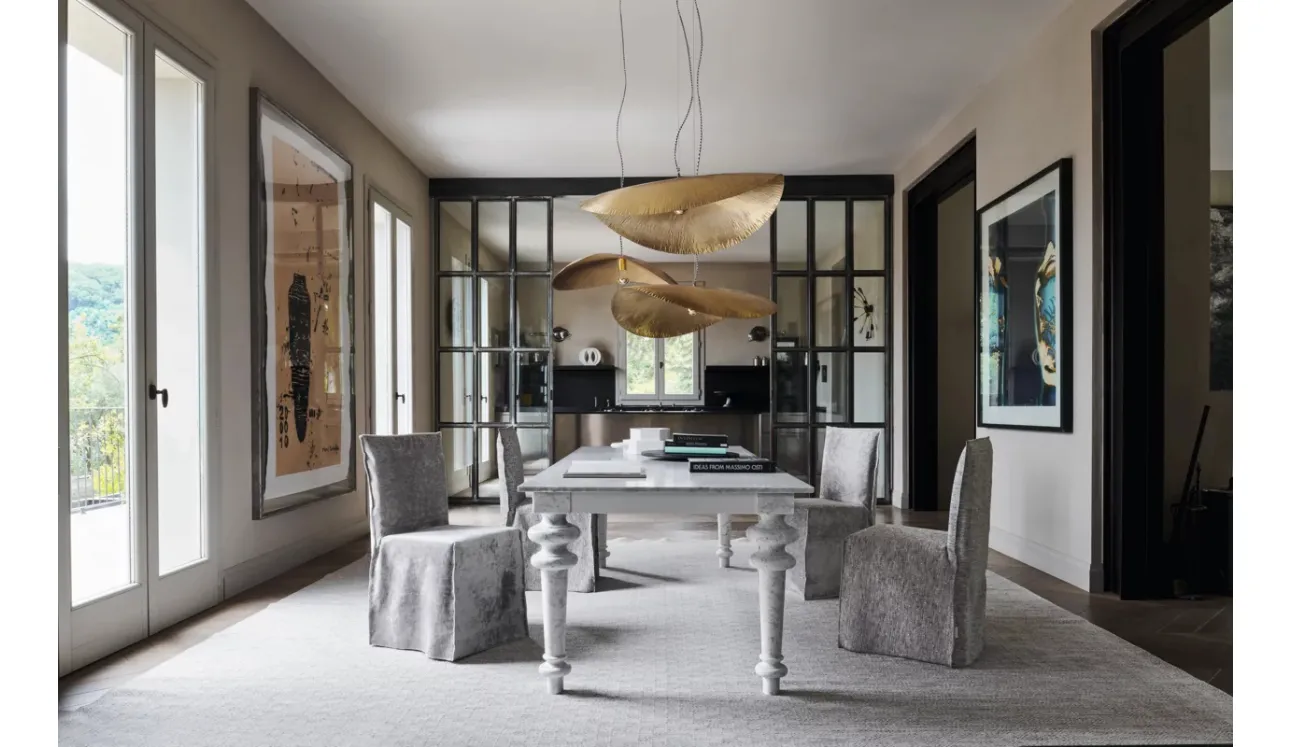 Tavolo Gray 33 in marmo di Gervasoni