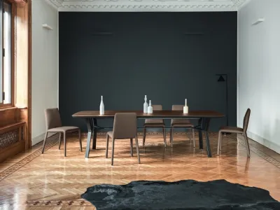 Tavolo Iron in Rovere Termotrattato di Sangiacomo