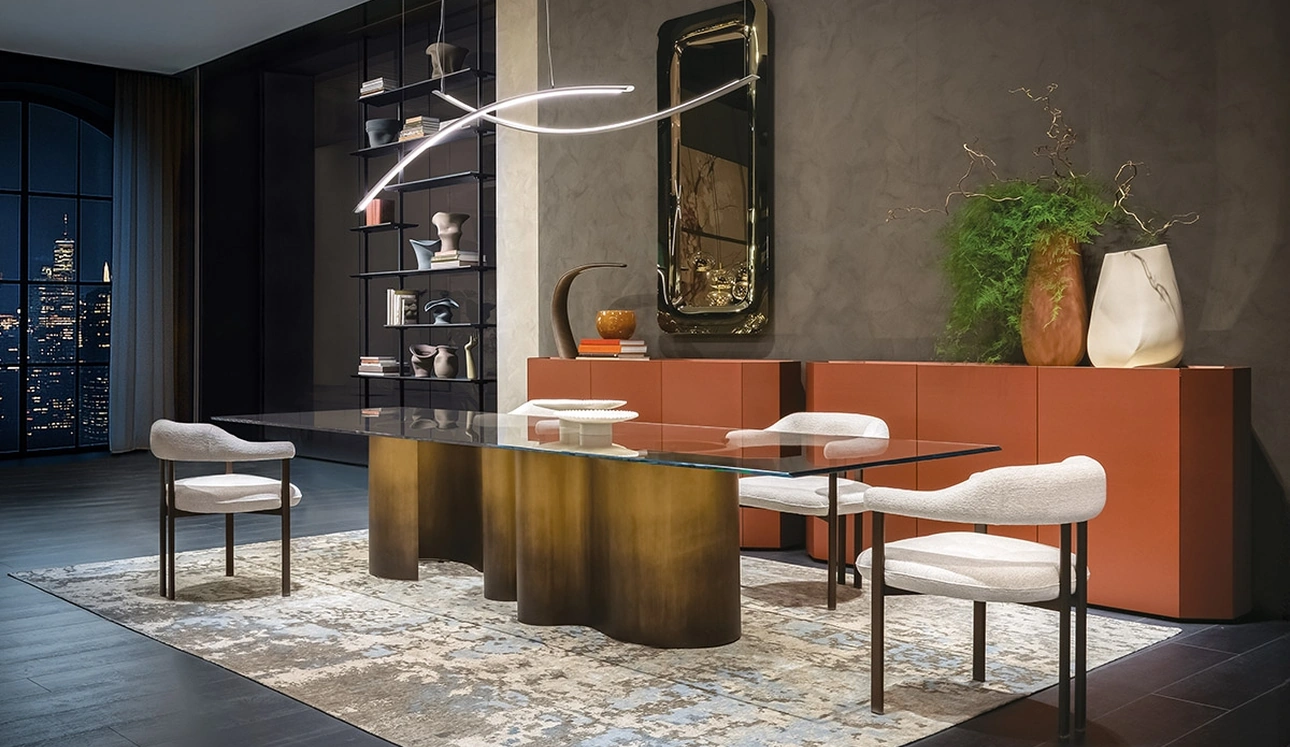 Tavolo Papel Glass di Cattelan Italia