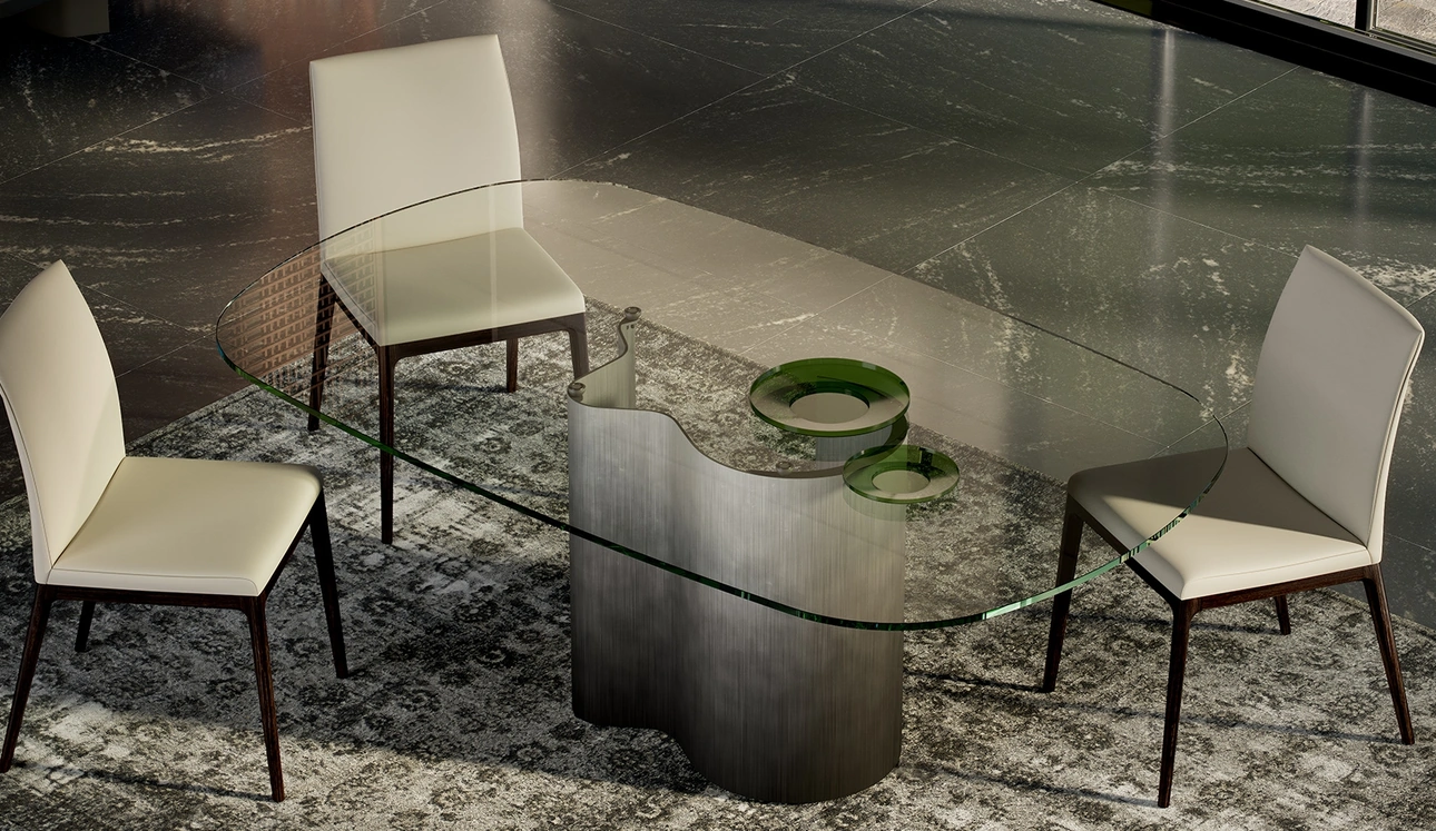 Tavolo Papelito Glass di Cattelan Italia