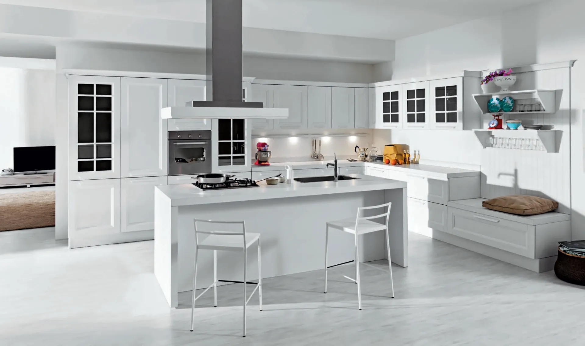 Cucine Classiche con isola