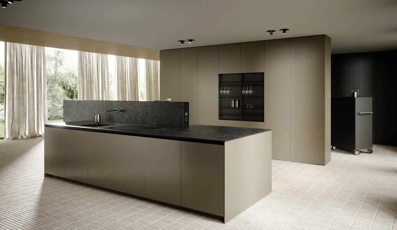 Cucina Design con isola C06 di Copat Life