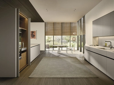 Cucina Design con penisola C09 di Copat Life