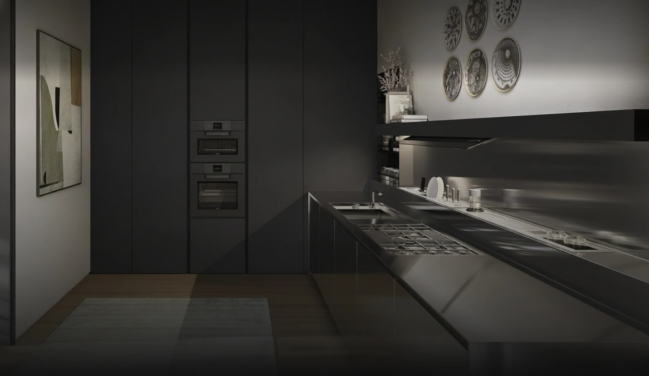 Cucina Design angolare C11 di Copat Life