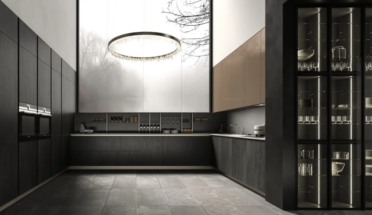 Cucina Design a golfo Lab13 Kitchen 01 di Aran