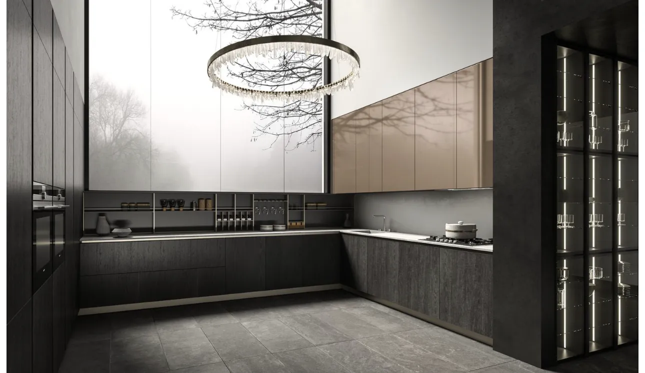 Cucina Design a golfo Lab13 Kitchen 01 di Aran
