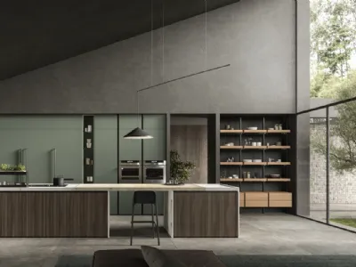Cucina Design con isola Lab13 Kitchen 07 di Aran