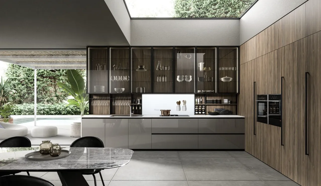 Cucina Design angolare Lab13 Kitchen 09 di Aran