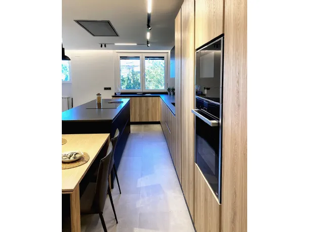 Cucina Moderna con isola Aspen 03 di Doimo Cucine