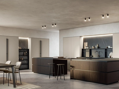 Cucina Moderna con isola Kalì 08 di Arredo3