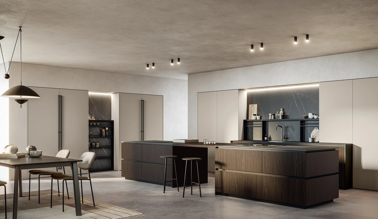 Cucina Moderna con isola Kalì di Arredo3