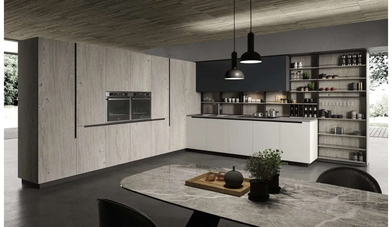 Cucina Moderna angolare Lab13 Kitchen 10 di Aran