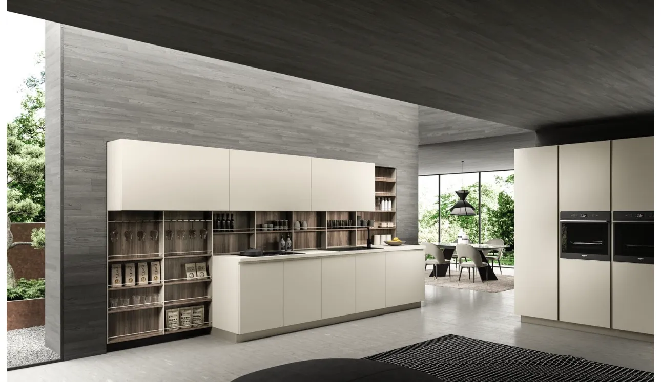 Cucina Moderna ad angolo Lab13 Kitchen 12 di Aran