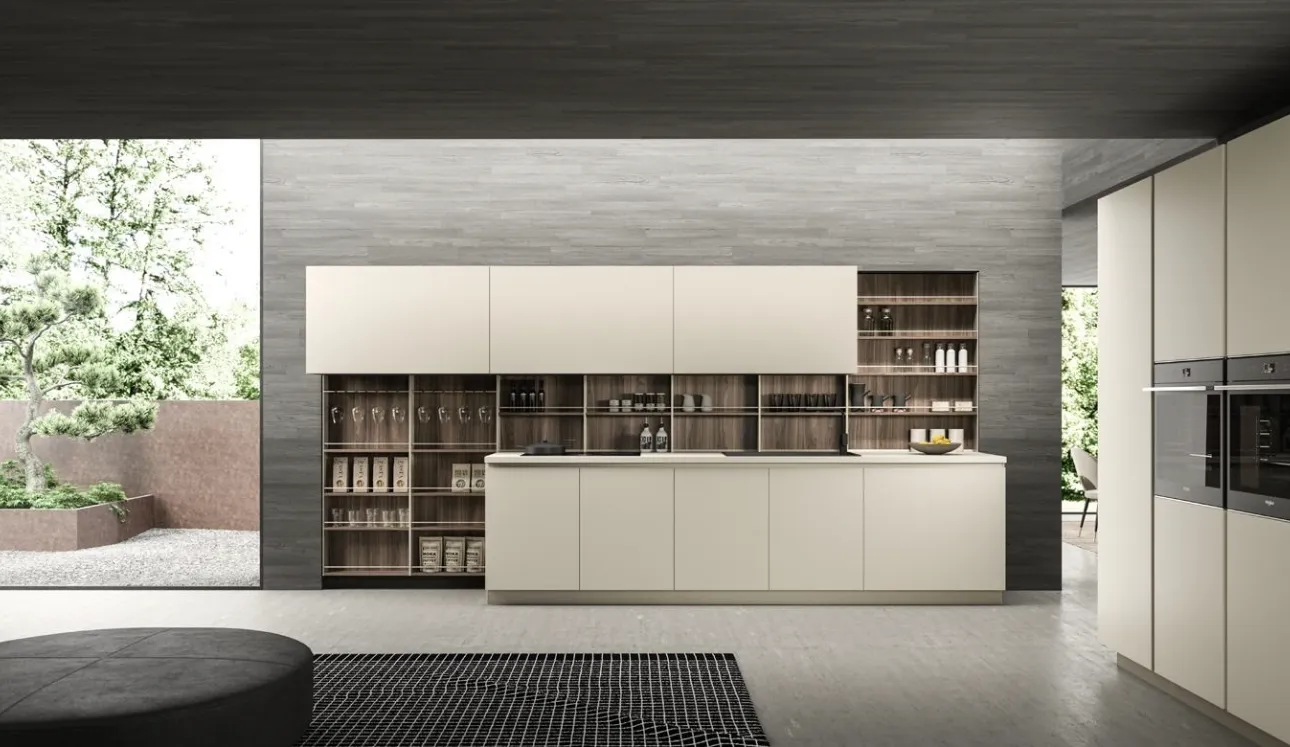 Cucina Moderna ad angolo Lab13 Kitchen 12 di Aran