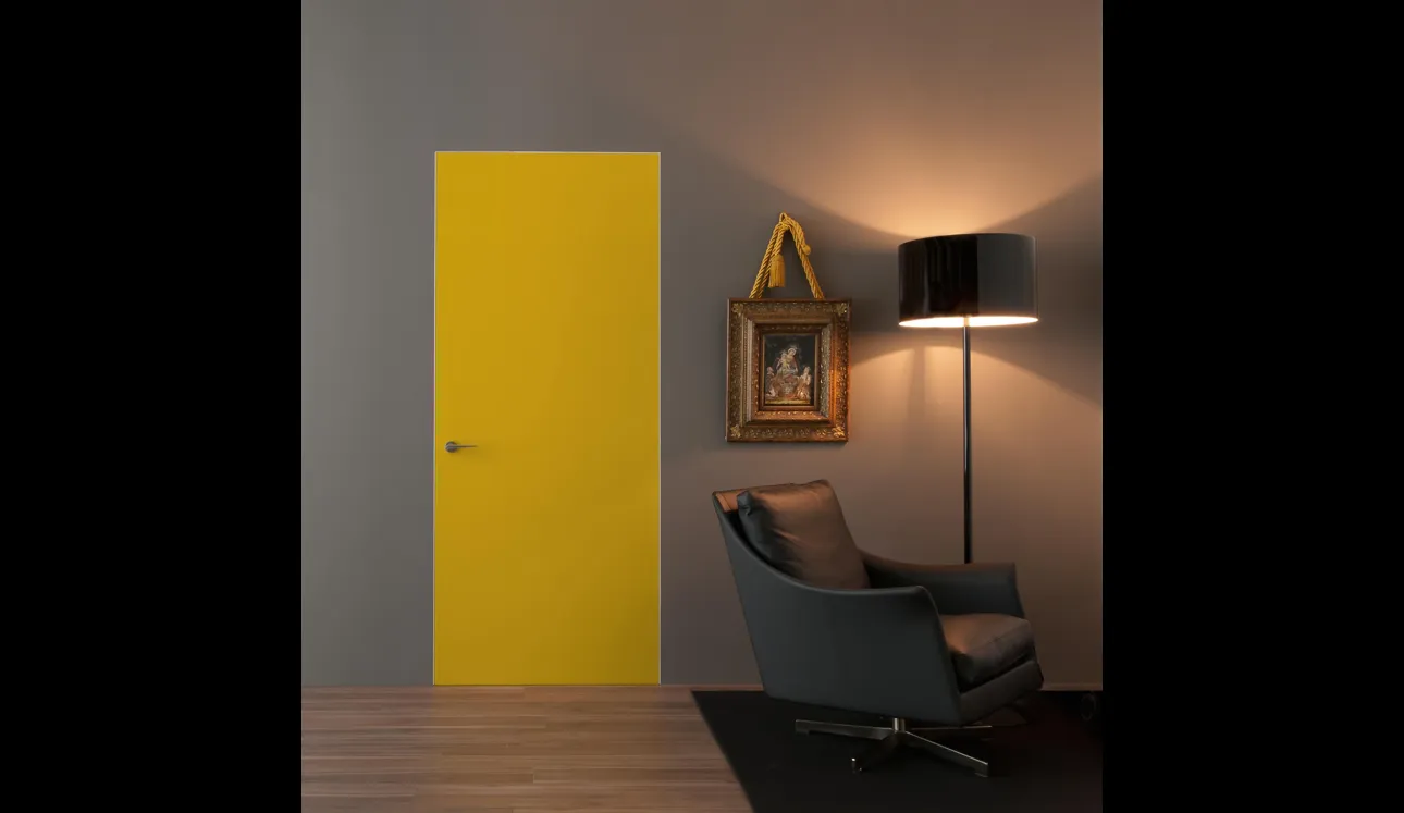 Porta filo muro battente per interni Integra di Albed
