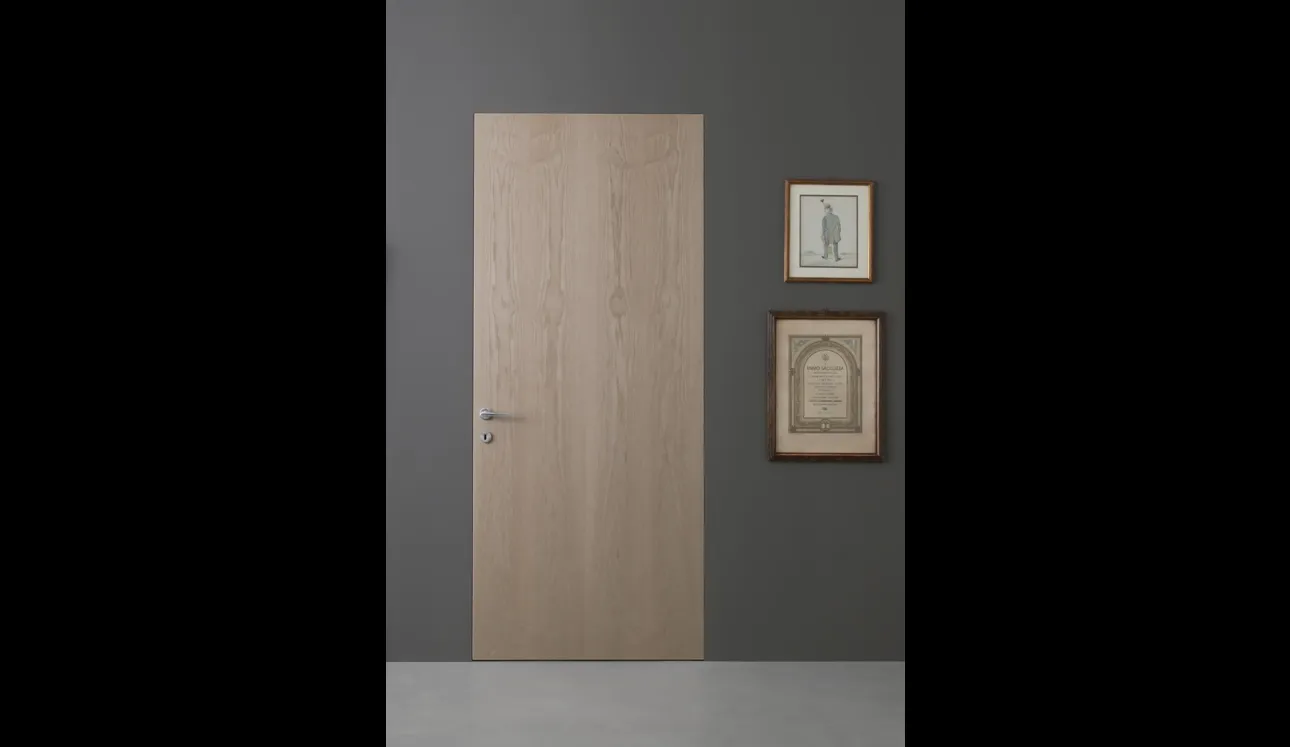Porta filo muro battente per interni Integra in legno di Albed