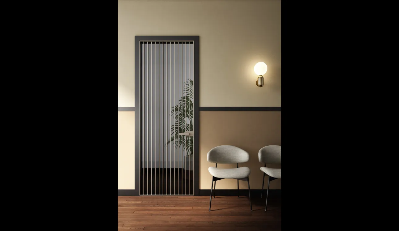 Porta per interni Ri-Trait 8b Battente di Albed