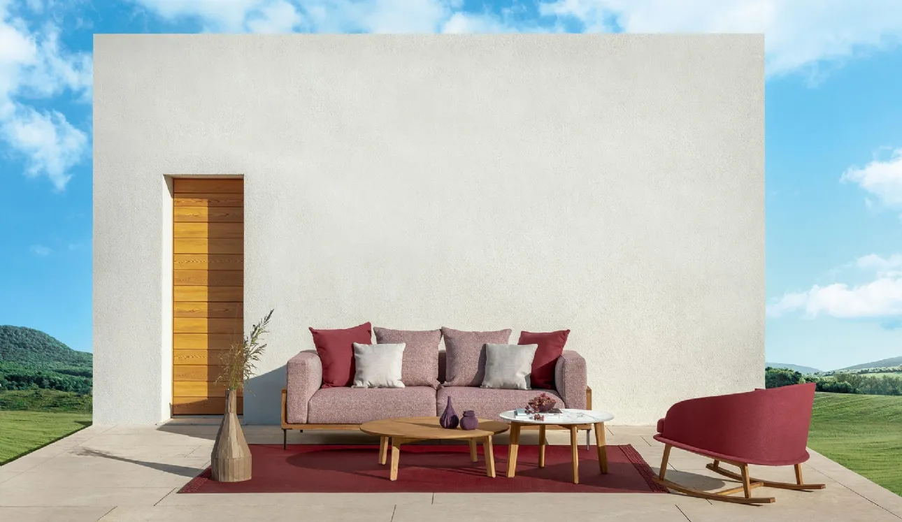 Arredo da esterno CleoSoft Wood di Talenti