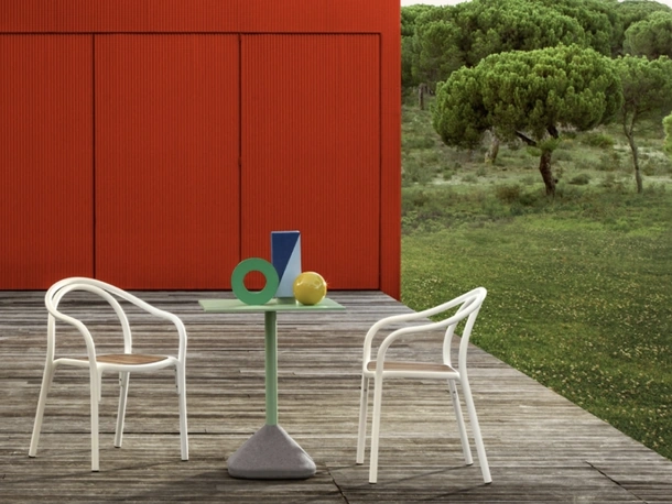 Sedia in alluminio Soul di Pedrali