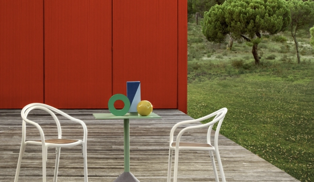 Sedia in alluminio Soul di Pedrali